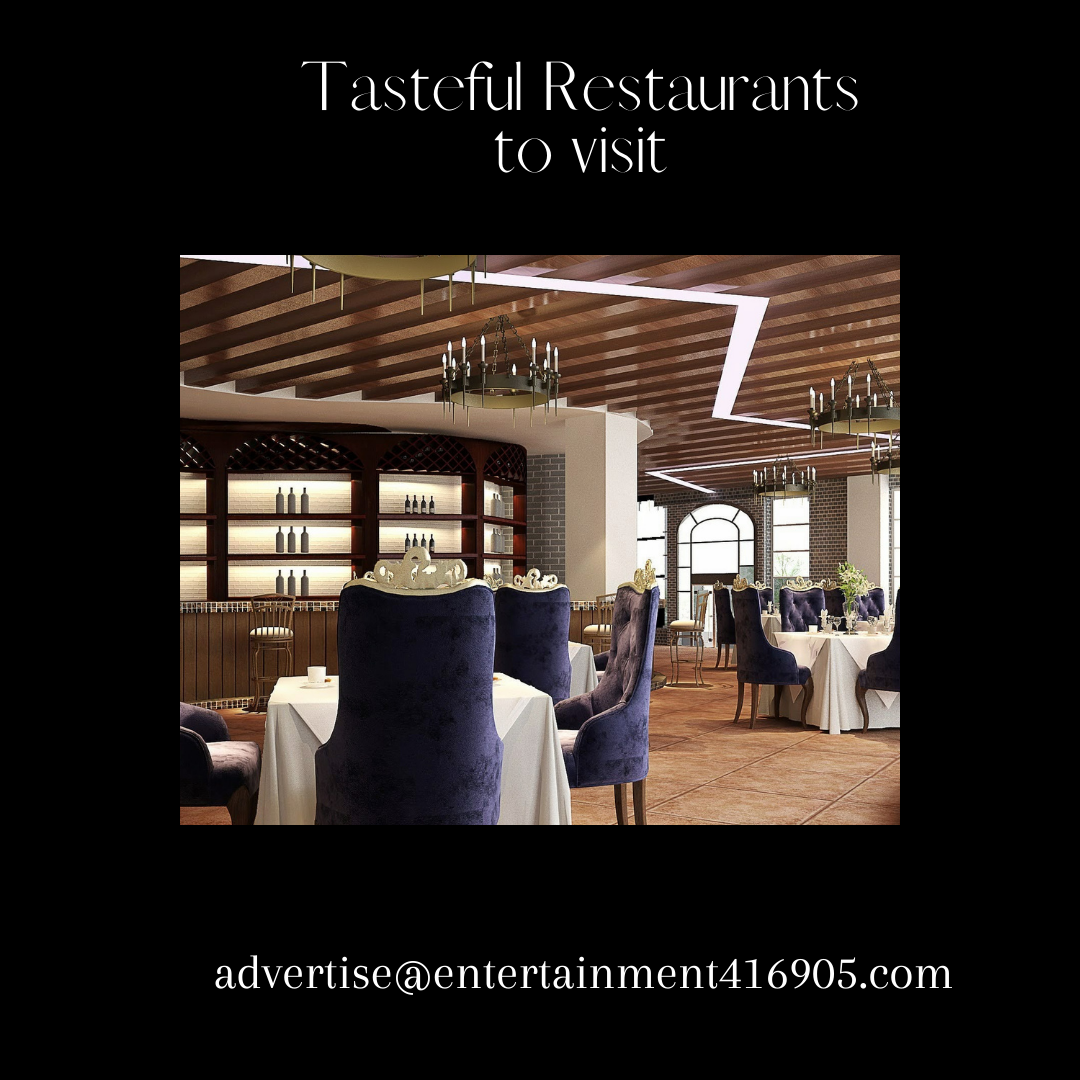 Tasteful Restaurants to visit